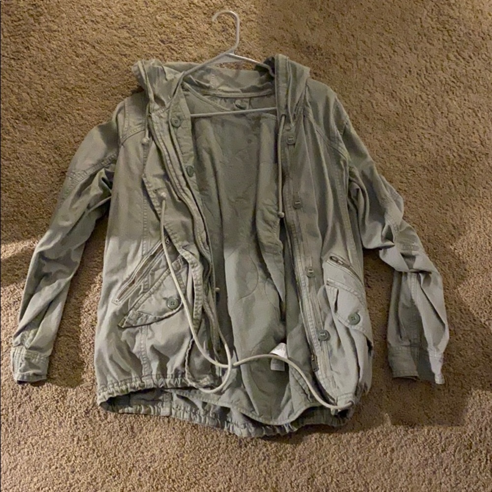 Green jacket